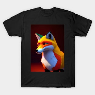 CONFUSED PRETTY FOX T-Shirt